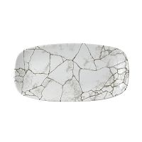 Блюдо прямоугольное CHEFS 29,8х15,3см, без борта, цвет Kintsugi Agate Grey, Studio Prints KTAGXO111