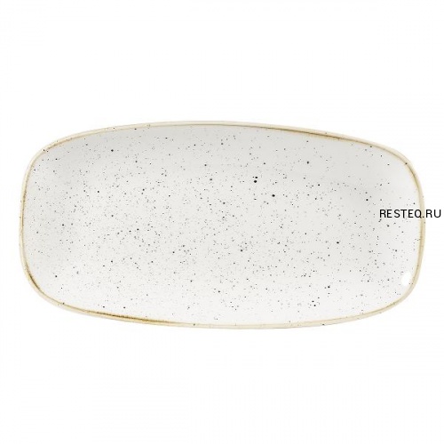 Блюдо прямоугольное CHEFS 29,8х15,3см, без борта, Stonecast, цвет Barley White SWHSXO111