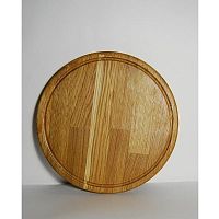 Доска для пиццы d400мм, с желобом, серия Pizzas, ясень, цвет TR04 PZ0110007-TR04