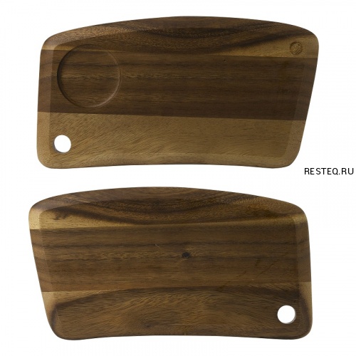 Блюдо деревянное GEO 31х17см, двухстороннее, Buffet Wood ZCAWCVSB1