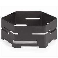 База нейтральная HONEYCOMB Medium d40,6см h15,2см, шестиугольная, сталь, цвет черный SM134
