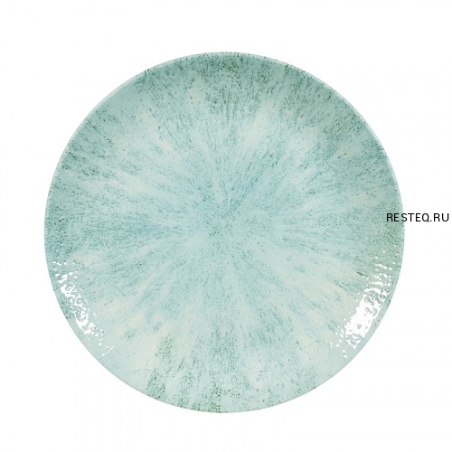 Тарелка мелкая 28,8см, без борта, цвет Stone Aquamarine, Studio Prints STAMEV111