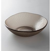 *Салатник 0,50л d21см h6см, стекло, серия TOUCH, цвет мятный TH-L-BR