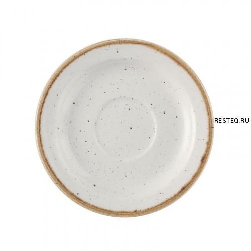 Блюдце 15см Stonecast, цвет Barley White SWHSVSM1