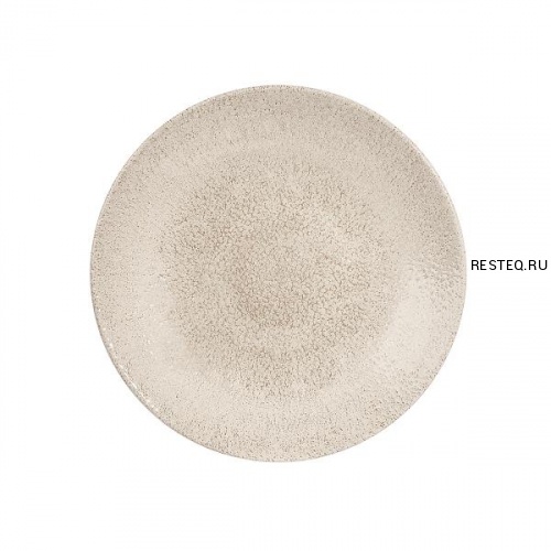 Тарелка глубокая 25,5см h3,5см, без борта, цвет Raku Agate Grey, Studio Prints RKAGPD251