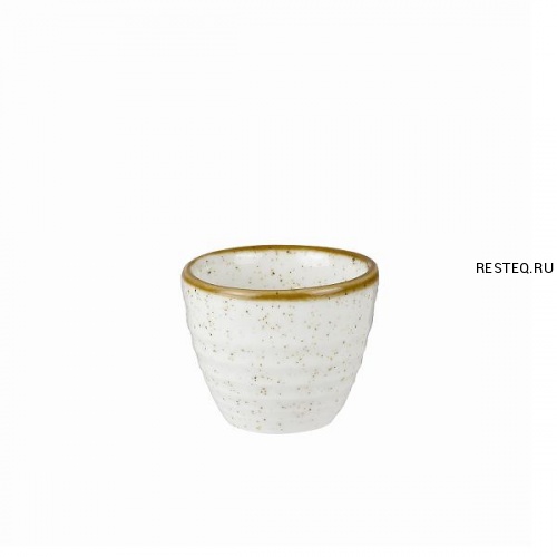 Стаканчик «Ripple» 0,057л d5,9см h5см, Stonecast, цвет Barley White SWHSRPD21