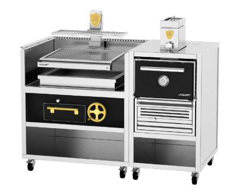 ГРИЛЬ-ПЕЧЬ КОМБИНИРОВАННАЯ JOSPER COMBO CVJ-76-1-1-PRO-S ГРИЛЬ-ПЕЧЬ КОМБИНИРОВАННАЯ JOSPER COMBO CVJ-76-1-1-PRO-S