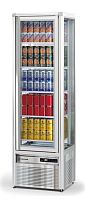ШКАФ ХОЛОД. СО СТЕКЛОМ TECFRIGO SNELLE 281 G СЕРЕБР.